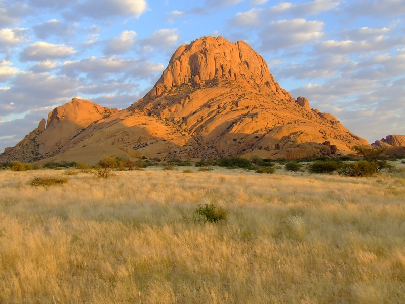 Camping at the Spitzkoppe Mountain