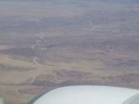 Approaching the Namib-Nakluft desert 