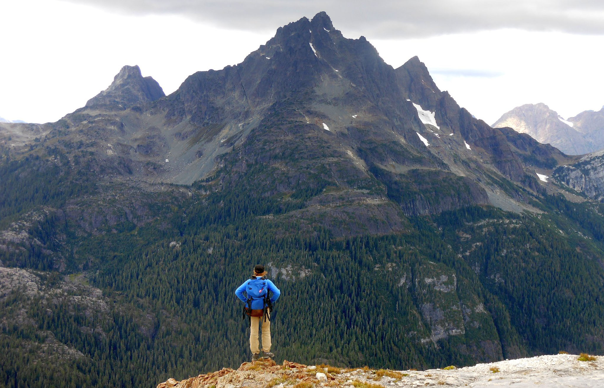 Elk River to Marble Meadows: The Golden Hinde Traverse