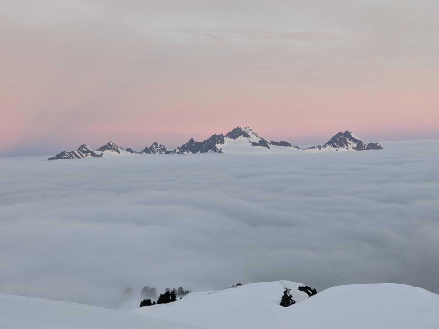 Climbing Mount Baker