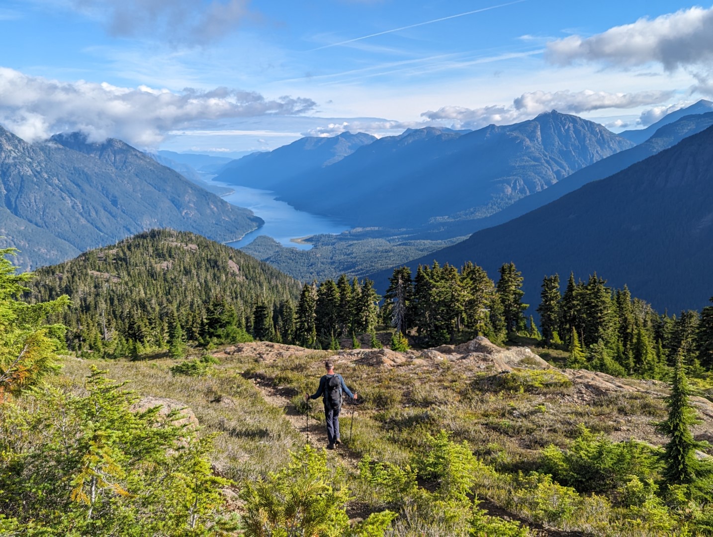 Flower Ridge to Central Crags